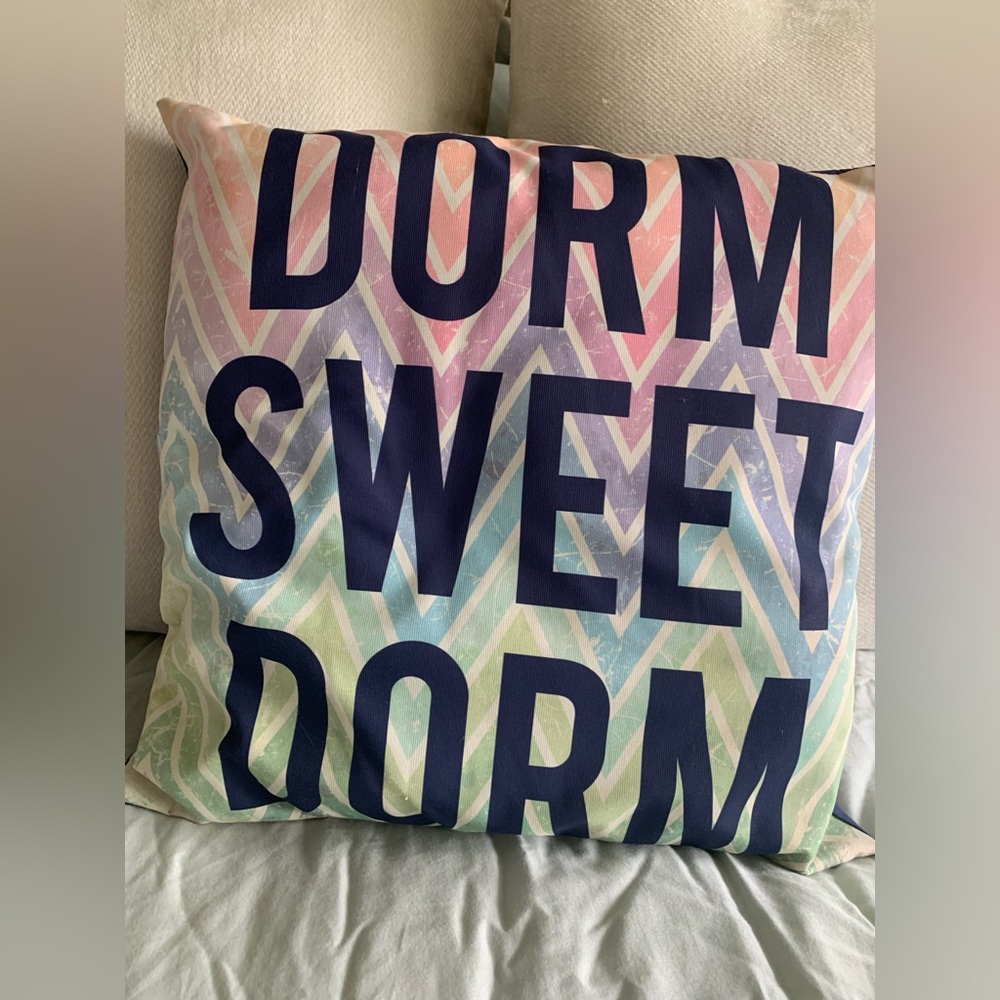 Dorm Sweet Dorm Pillow